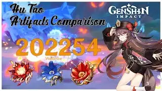 [Genshin Impact] C0 Hu Tao Ulti Damage Testing - Crimson vs Noblesse vs Lavawalker