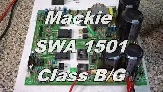 Amplifier Repair, Mackie SWA1501 Sub Woofer