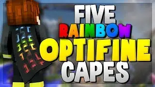 5 Rainbow Optifine Cape Designs! (Best Minecraft Cape Designs)