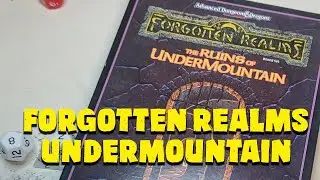 Exploring The Depths Of Undermountain #DnD