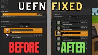 How to Fix Landscape Paint Layer!! UEFN