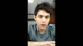 Matthew Daddario Instagram live from April 11th, 2018.