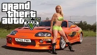 GTA 5: Custom Car Build: Fast and Furious: Supra (Bravado Banshee)