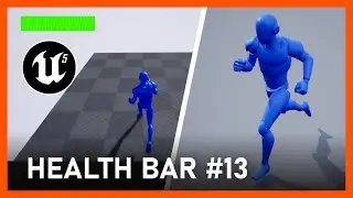 Unreal Engine 5 Tutorial -  How To Create A Third-Person Game | #13 Health Bar