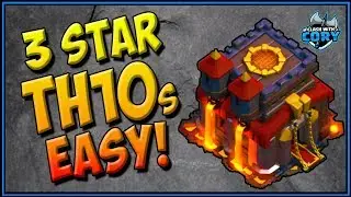Top 4 EASY TH10 3 STAR Attack Strategies! Town Hall 10 | Clash of Clans