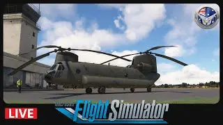UK RAF Chinook Group Flight - Microsoft Flight Simulator 2020