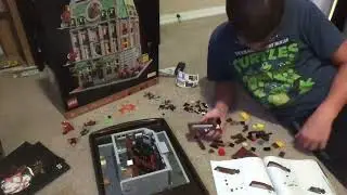LEGO Sanctum Santorum Timelapse build