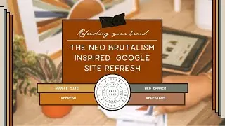 Refreshing She Designs Things with a Neo Brutalism Aesthetic