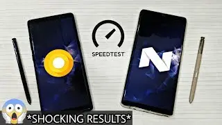 Samsung Galaxy Note 8 Android 8.0 Oreo vs Galaxy Note 8 Android 7.0 Nougat - Speed Test!!!