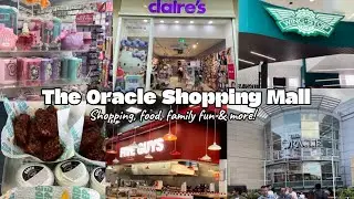 Come with me to The Oracle Shopping Mall! Beautiful Mall in Reading Above a Bridge - Uk Desi Vlogger