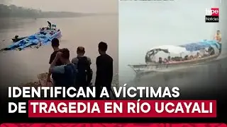 Tragedia en Pucallpa: identifican a tres de los seis fallecidos en naufragio de embarcación