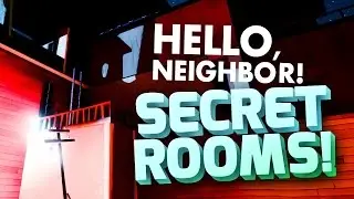 QR CODE - FIND SECRET ROOMS - Hello Neighbor Alpha 3 Update - Hello Neighbour Gameplay - SECRET ROOM