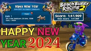Beach buggy racing 2 🙏 Happy New Year 🎆 Clean Race⚡️Sandstoram 💎 30, Gems 🌕 10200 coins