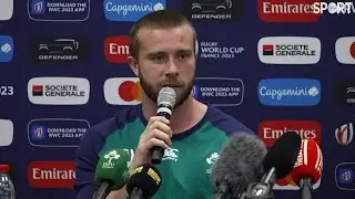 Mack Hansen and Peter O'Mahony press conference.