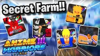 The Secret Farming Method NOBODY Uses... | Anime Warriors 3