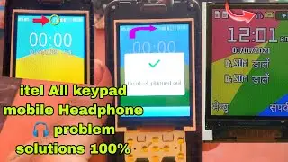 itel 5617 Headphone 🎧 problem solutions || All solutions