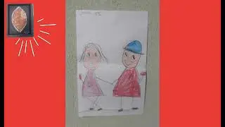 Desenho de Observação / casal segurando balão