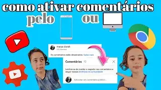 tutorial como ativar comentarios