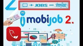 PRUEBA DE PAGO mobijob, gana dinero FACIL y RAPIDO desde CELULAR