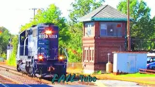 Dangerous encounter with train 🛤Gefährlich begegnu mit Zug
