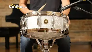 Gretsch 5.5x14 USA Custom Maple Snare Drum 60s Marine Pearl -  Quick 'n' Dirty