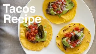 How to Make Tacos Tortillas and The Perfect Avocado Dip  🌮 🥑