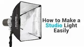 HOW TO MAKE YOUR OWN DIY STUDIO LIGHTS  in (URDU) (HINDI)