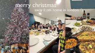 Christmas away from home in london :')
