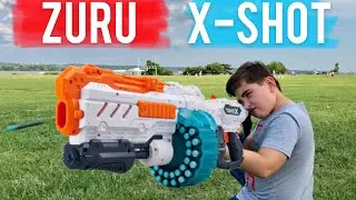 Zuru X-Shot Guns | Unboxing And Review | IS THIS THE BEST TOY GUN EVER?