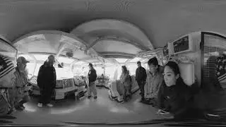 World War II Aircraft Carrier USS Hornet filmed in 4k and 360