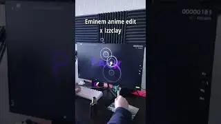 Eminem but anime #osu #shorts Eminem Godzilla Osu