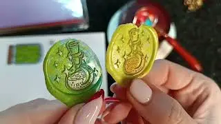Розпаковка набору для сургучної печаті 💙 Цікаві та корисні товари для дому і роботи)