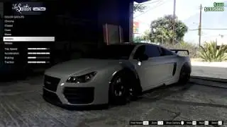 Audi R8 V10 in Gta 5 online (tutorial)