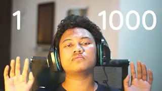 Aku menghitung 1 sampai 1000