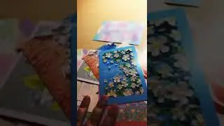 Украшаю постерами свой стол 🌸💐🌺🤗