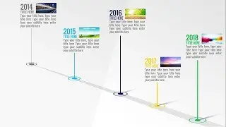 Animated PowerPoint Timeline Slide Design Tutorial
