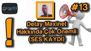 DetayMaxiNet Çok Önemli Ses Kaydı Yeni 2018 - detaymaxinet.gen.tr