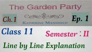 The Garden Party by Katherine Mansfield