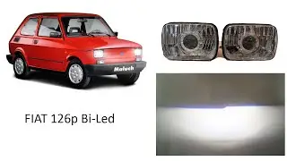 Lampy soczewkowe Fiat 126p Classic Style