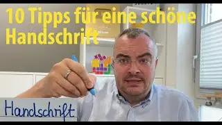 10 Tipps für eine schöne Handschrift - So kannst du deine Handschrift verbessern! Lehrerschmidt
