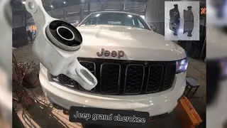 jeep grand cherokee 2020 replacing bushing lower control arm and brake pads 