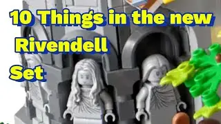 10 Things you didn't know about LEGO 10316 RIVENDELL REVIEW FROM LORD OF THE RINGS