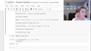 Expectation, Variance, Independence, Covariance, and Correlation