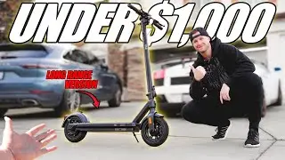 This E–Scooter gets 27 REAL MILES at FULL THROTTLE (VMAX VX2 Pro "GT" Version)