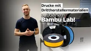 IGO3D Tutorial: Drucke mit Drittherstellermaterialien auf deinem Bambu Lab! So geht's!