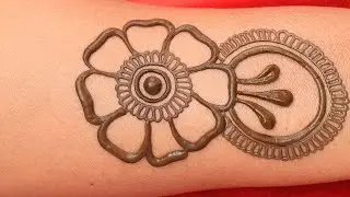 amazing mehndi design for hands | easy henna design | arabic mehehndi | new mehandi ka design