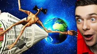 Throwing SIREN HEAD From SPACE TOWER In GTA 5 (Insane)