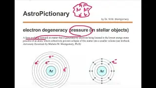 electron degeneracy pressure (in a stellar object)