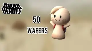 50 Wafers vs Bosses | Tower heroes Roblox