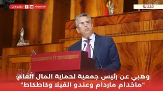 وهبي عن رئيس جمعية لحماية المال العام: 